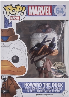 Stan Lee Signed Howard the Duck Marvel POP! Bobble Head (Beckett)